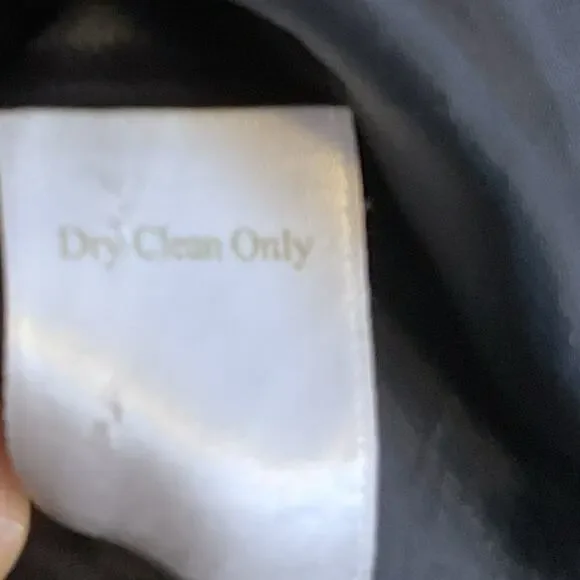 Women's Black White Gingham Rain Jacket Coat Size M - Picture 12 of 12